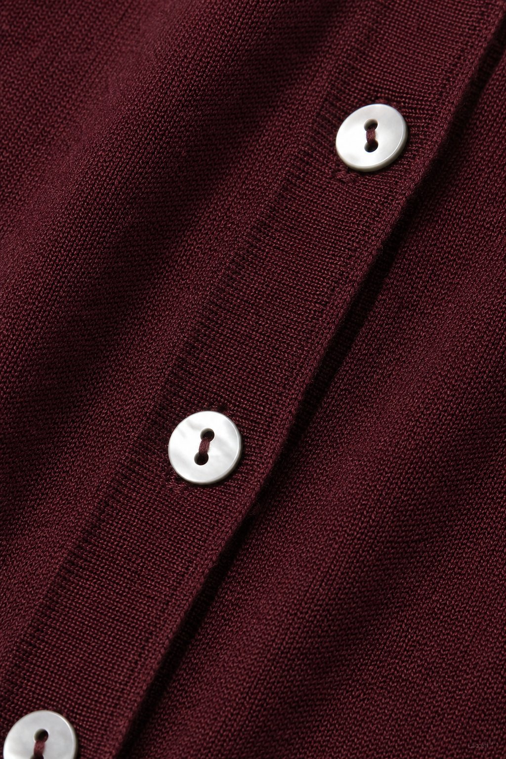 Céline V-Neck Cashmere & Silk Cardigan — Wine, banana_republic product shot