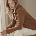 Clémence Cashmere Sweater — Brown, banana_republic product shot