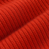 Clémence Oversized Cashmere Turtleneck — Red, banana_republic product shot