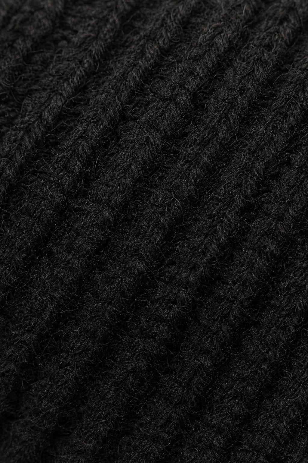 Clémence Oversized Cashmere Turtleneck — Black, banana_republic product shot