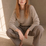 Colette Wool Herringbone Pants, studio product shot