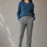 Colette Wool Herringbone Pants, studio product shot