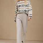 Colette Wool Herringbone Pants, studio product shot
