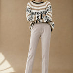 Colette Wool Herringbone Pants, studio product shot