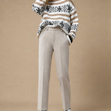 Colette Wool Herringbone Pants, studio product shot