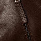 Deauville Chunky Heel Boot — Brown, banana_republic product shot