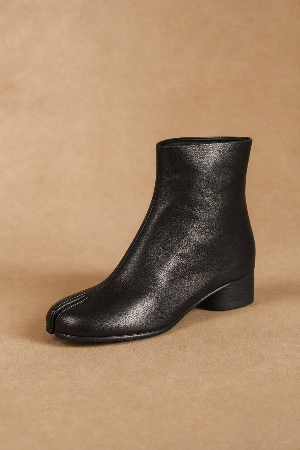 Deauville Chunky Heel Boot — Black, banana_republic product shot
