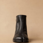 Deauville Chunky Heel Boot — Black, banana_republic product shot