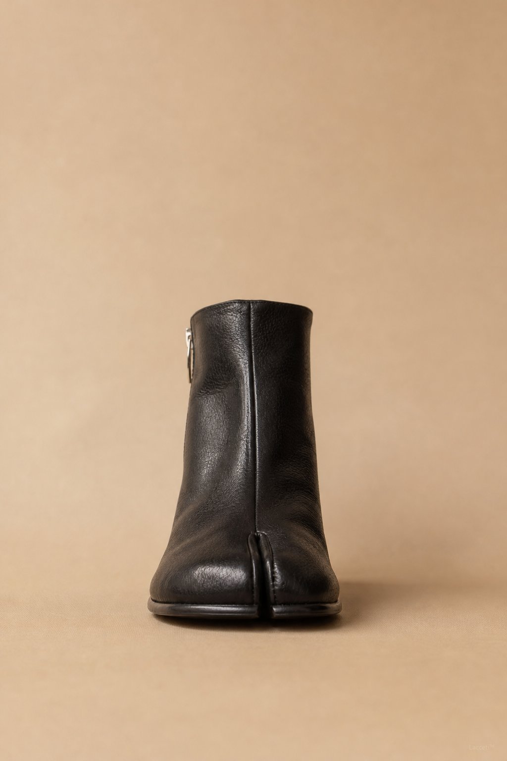 Deauville Chunky Heel Boot — Black, banana_republic product shot