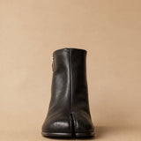 Deauville Chunky Heel Boot — Black, banana_republic product shot