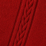 Elinsborg Cashmere Hooded Cardigan — Burgundy, studio product shot