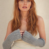 Hässleholm Cashmere Gloves — Gray, banana_republic product shot