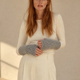 Hässleholm Cashmere Gloves — Gray, banana_republic product shot