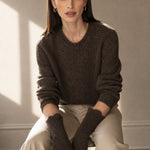 Hässleholm Cashmere Gloves — Coffee, banana_republic product shot