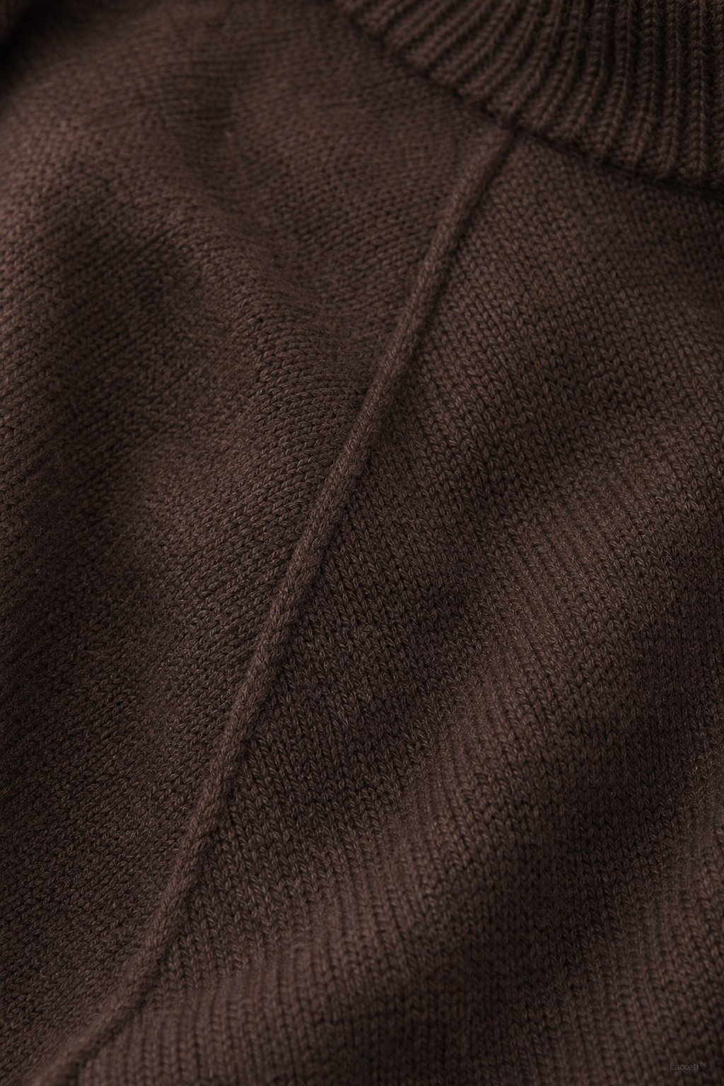 Holmstead Relaxed Turtleneck Drape Sweater — Brown, banana_republic product shot