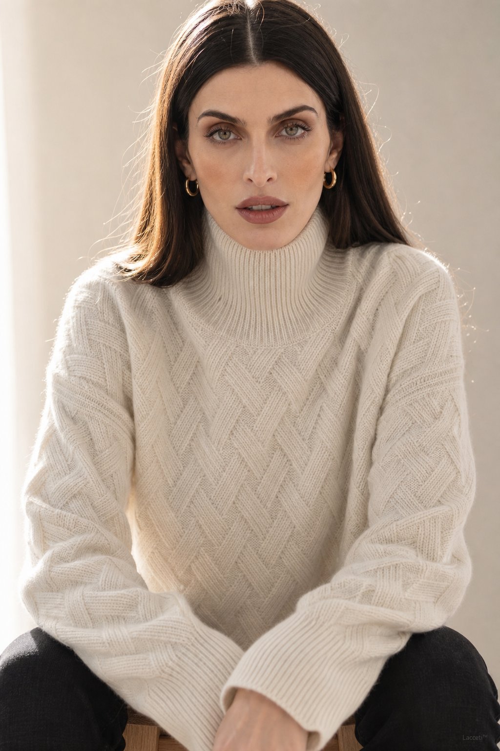 Honorine Cashmere Knit Sweater — Beige, banana_republic product shot