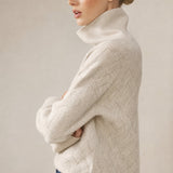 Honorine Cashmere Knit Sweater — Khaki, banana_republic product shot