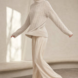 Honorine Cashmere Knit Sweater — Khaki, banana_republic product shot
