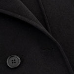 Joséphine Double-Breasted Coat — Black, banana_republic product shot