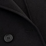 Joséphine Double-Breasted Coat — Black, banana_republic product shot