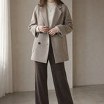Joséphine Double-Breasted Coat — Camel, banana_republic product shot