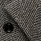 Joséphine Double-Breasted Coat — Gray, banana_republic product shot
