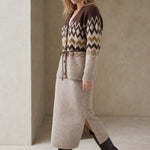 Élodie Jacquard Knit Set — Full Set, banana_republic product shot
