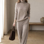 Élodie Stacked-Collar Sweater — Khaki, banana_republic product shot