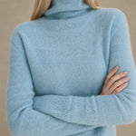 Élodie Stacked-Collar Sweater — Light Blue, banana_republic product shot