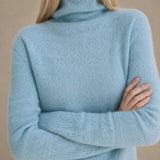 Élodie Stacked-Collar Sweater — Light Blue, banana_republic product shot