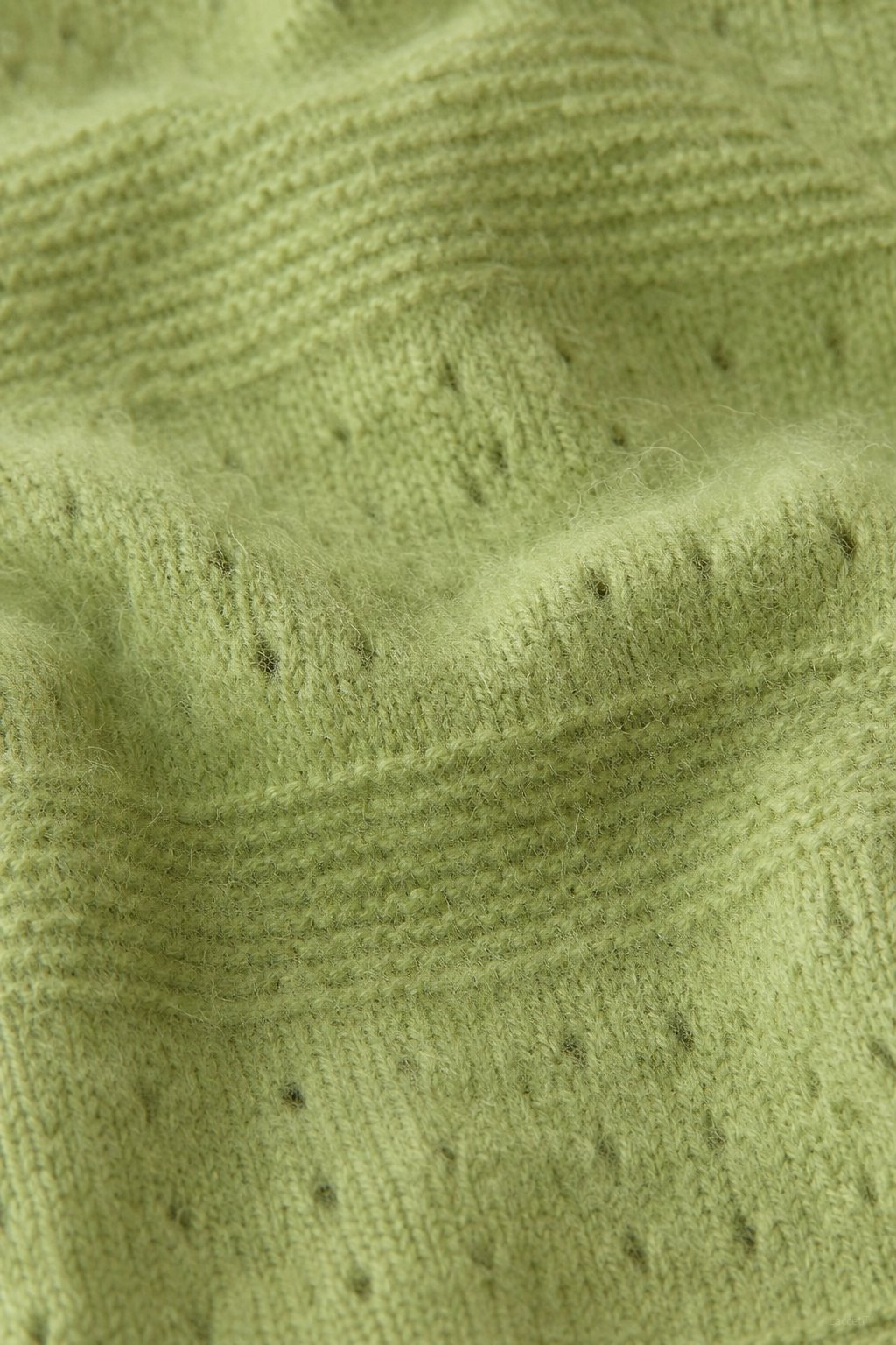 Élodie Stacked-Collar Sweater — Lime, banana_republic product shot