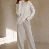 Élodie Stacked-Collar Sweater — Beige, banana_republic product shot