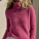 Élodie Stacked-Collar Sweater — Wine Red, banana_republic product shot