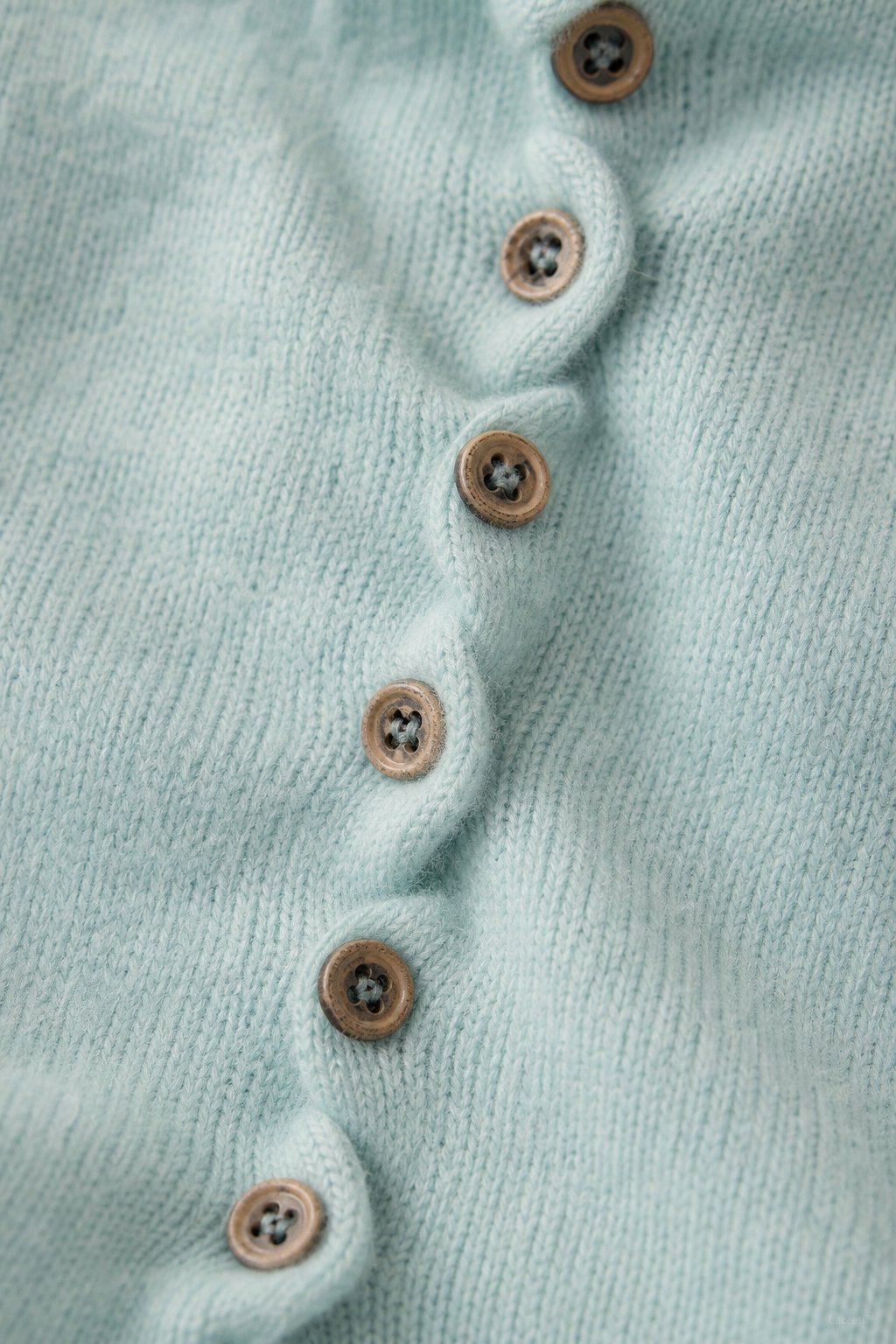 Louison Half-Button Pullover Sweater — Sky, banana_republic product shot
