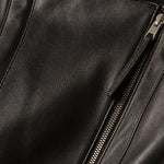 Margaux Italian Leather Jacket — Black, banana_republic product shot