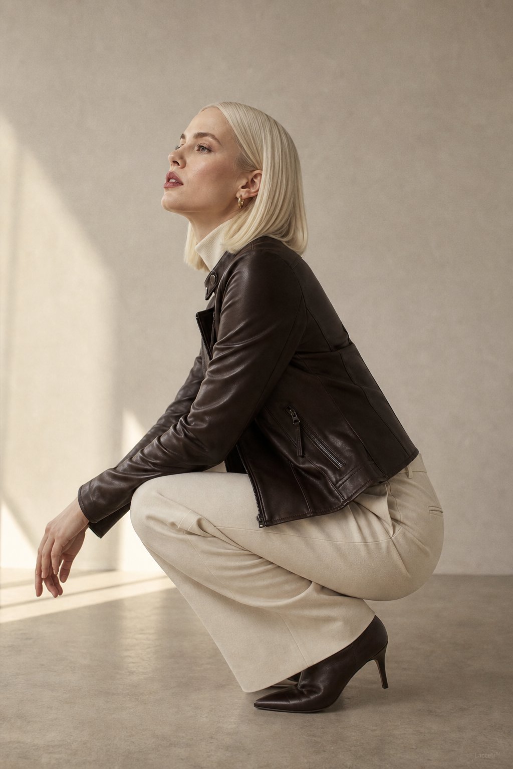 Margaux Italian Leather Jacket — Dark Brown, banana_republic product shot
