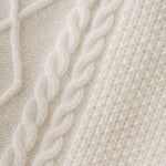 Mary Classic Wool Knit Vest — White, banana_republic product shot