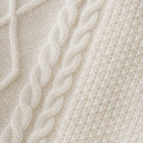 Mary Classic Wool Knit Vest — White, banana_republic product shot
