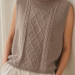 Mary Classic Wool Knit Vest — Camel, banana_republic product shot