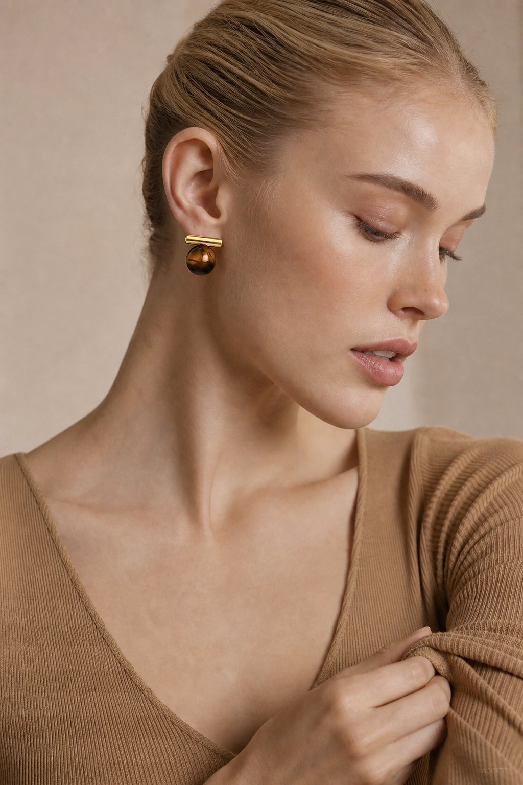 Moonlit Drops Pearl Earrings, studio product shot