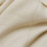 Noémie Tie Neck Blouse — Beige, banana_republic product shot