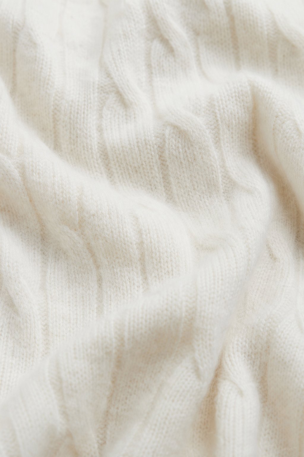 Ondine V-Neck Cashmere Pullover — Cream, banana_republic product shot