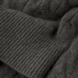 Ondine V-Neck Cashmere Pullover — Grey, banana_republic product shot