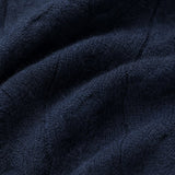 Ondine V-Neck Cashmere Pullover — Navy, banana_republic product shot