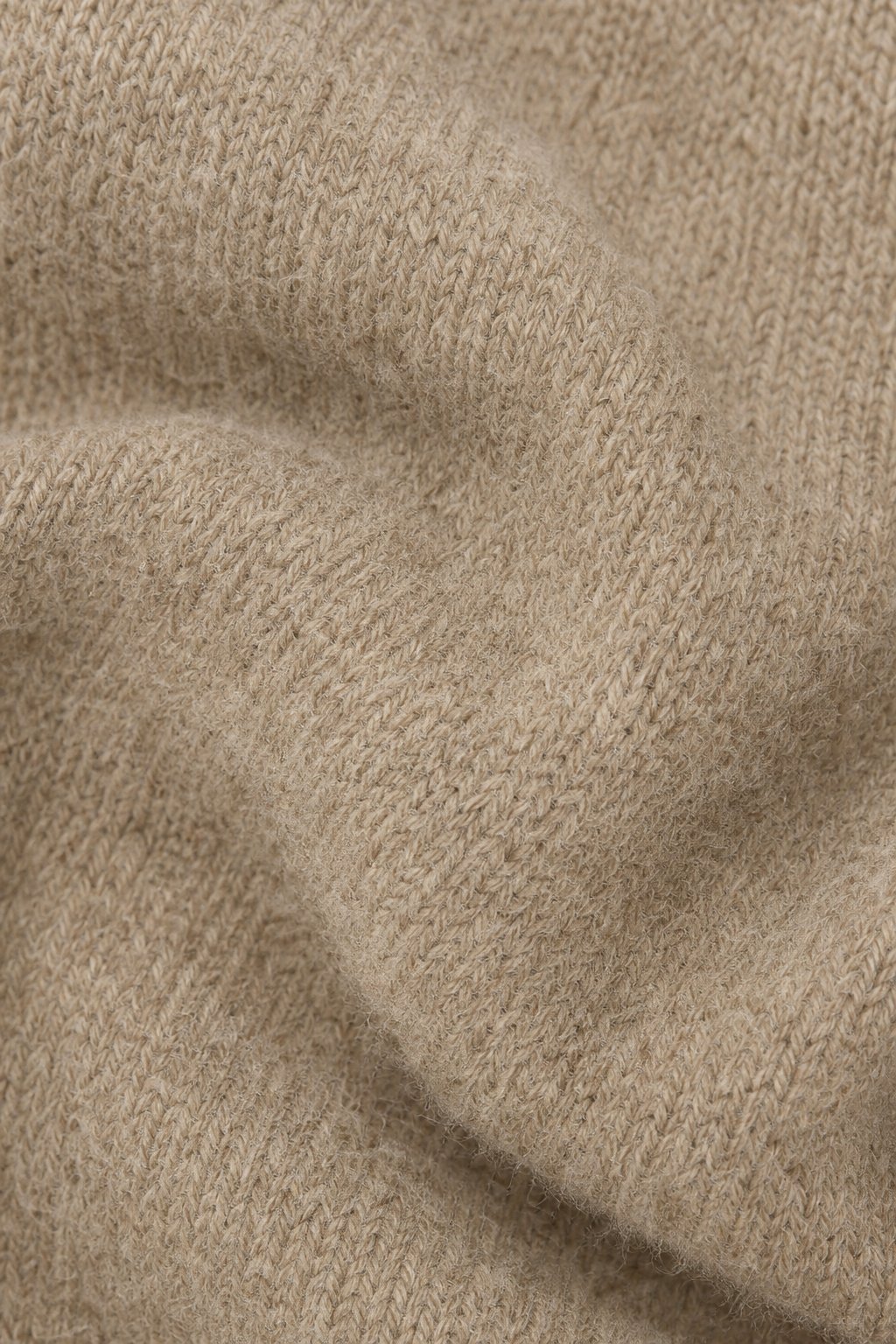 Palermo Polo Knit Set — Camel, studio product shot