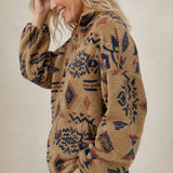 Romane Fleece Jacket — Brown, banana_republic product shot