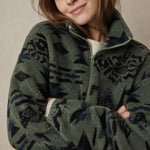 Romane Fleece Jacket — Forest Green, banana_republic product shot