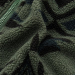 Romane Fleece Jacket — Forest Green, banana_republic product shot