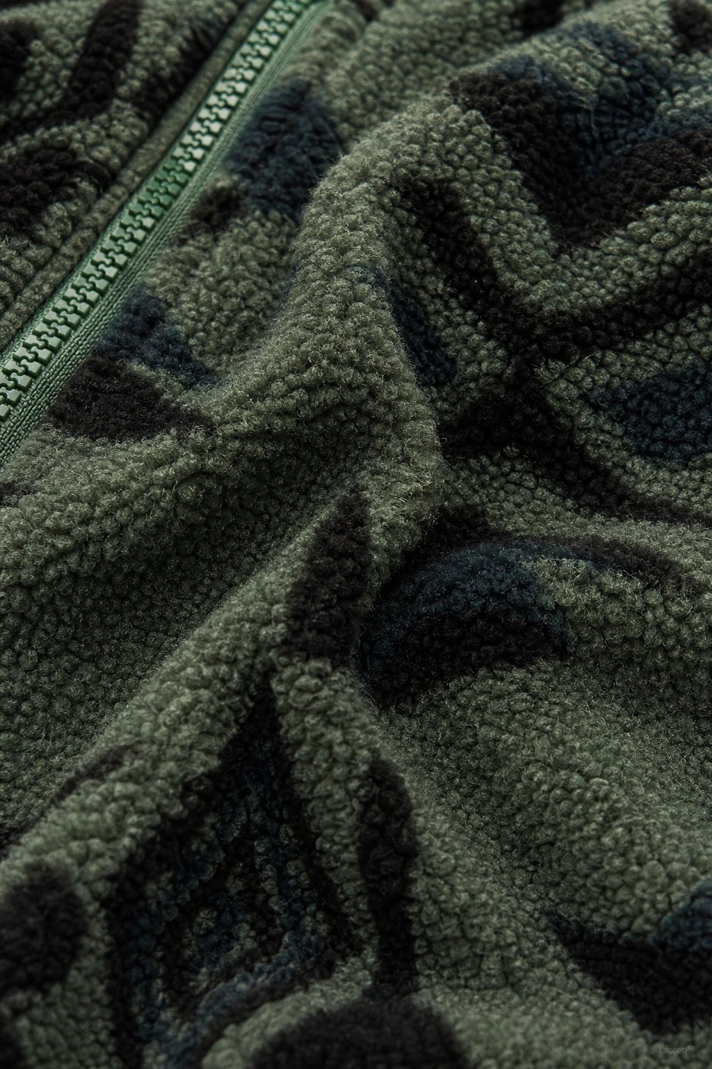 Romane Fleece Jacket — Forest Green, banana_republic product shot