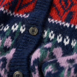 Sidonie Floral Embroidered Cardigan — Navy, banana_republic product shot